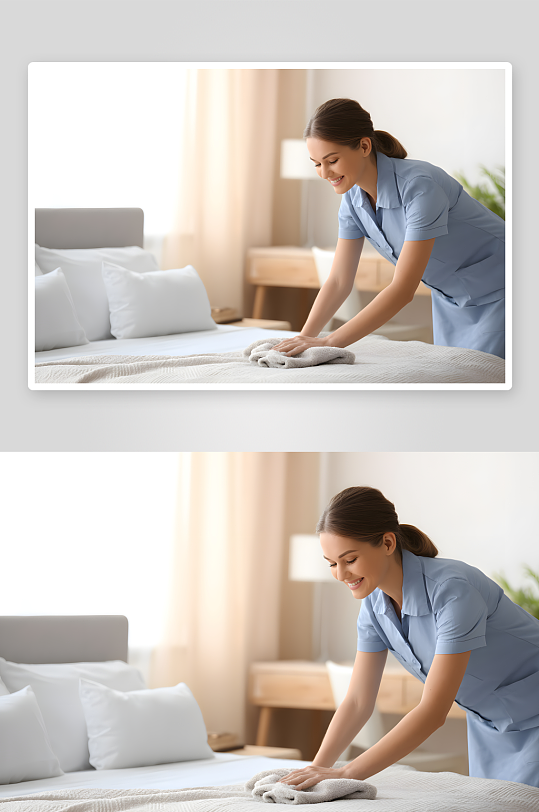 家政清洁保姆家政保洁家务职业人物摄影图