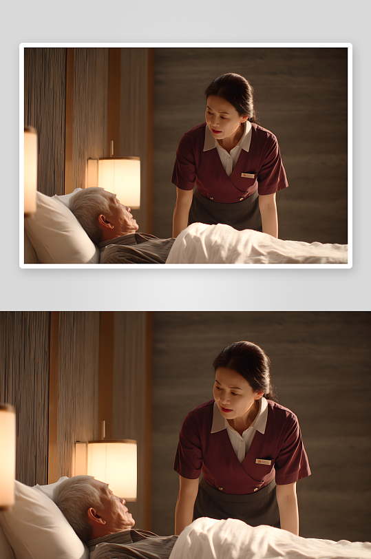 家政清洁工具保姆家政职业人物摄影图