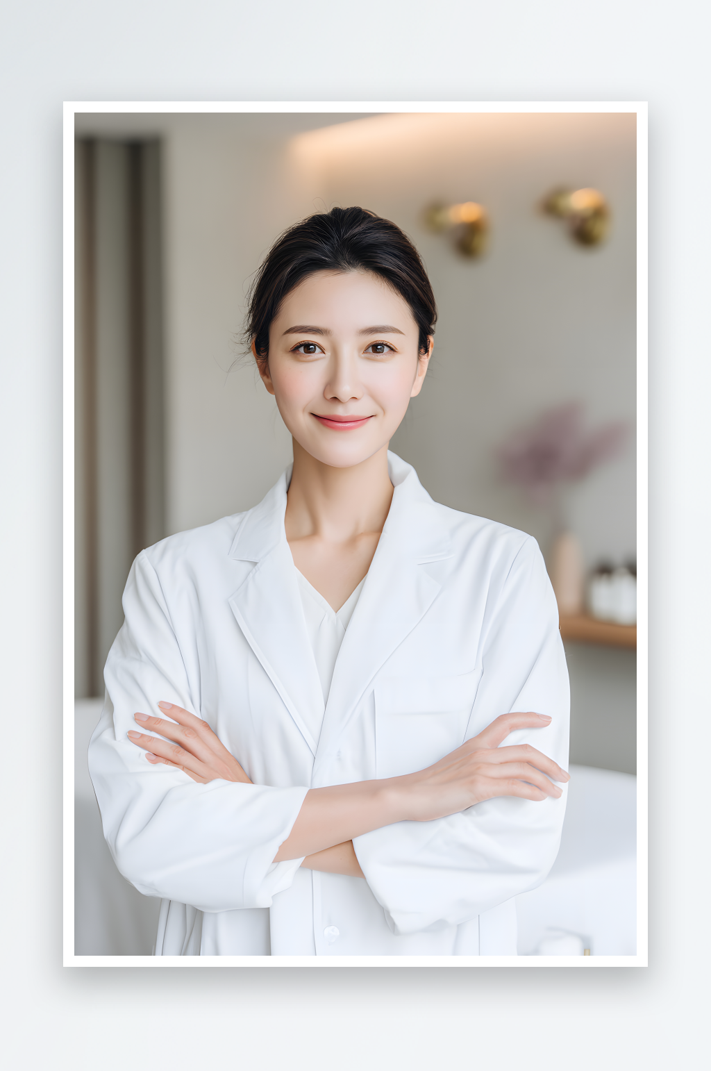 整容醫(yī)美整形醫(yī)生醫(yī)師美容師職業(yè)人物攝影圖素材