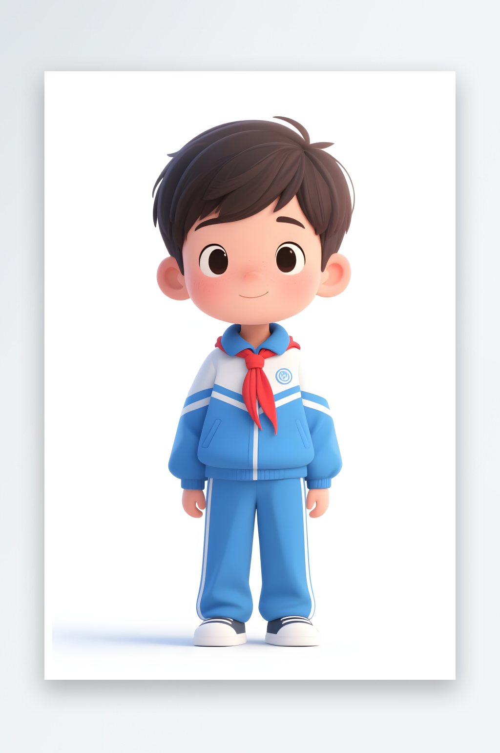 少先隊(duì)員向日葵扶老兒童小學(xué)生愛國教育插畫素材