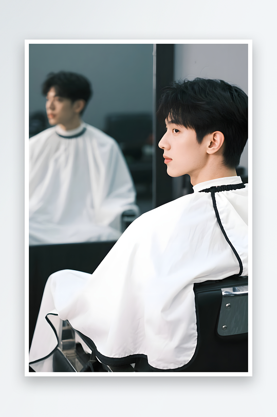 发型师美理发师美发师职业人物摄影图-众图网