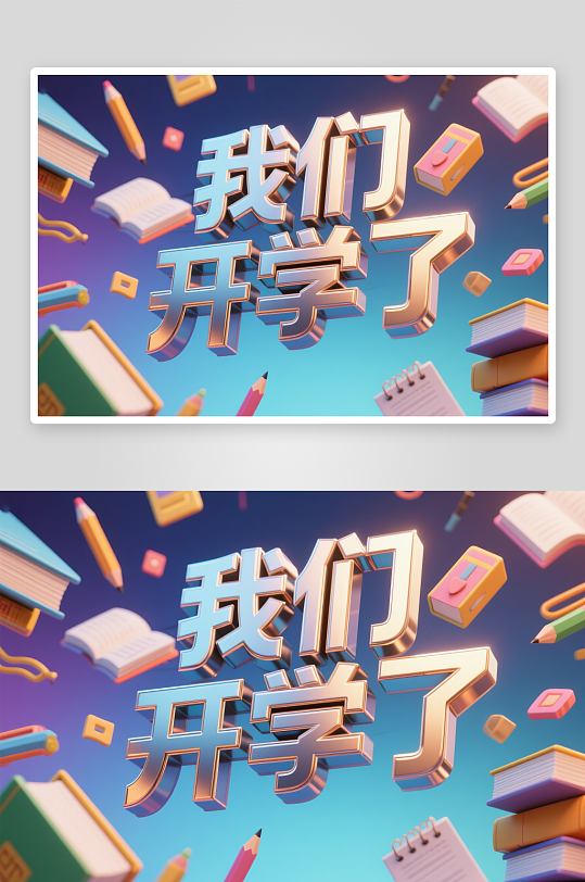 開(kāi)學(xué)第一課開(kāi)學(xué)季藝術(shù)字字體設(shè)計(jì)