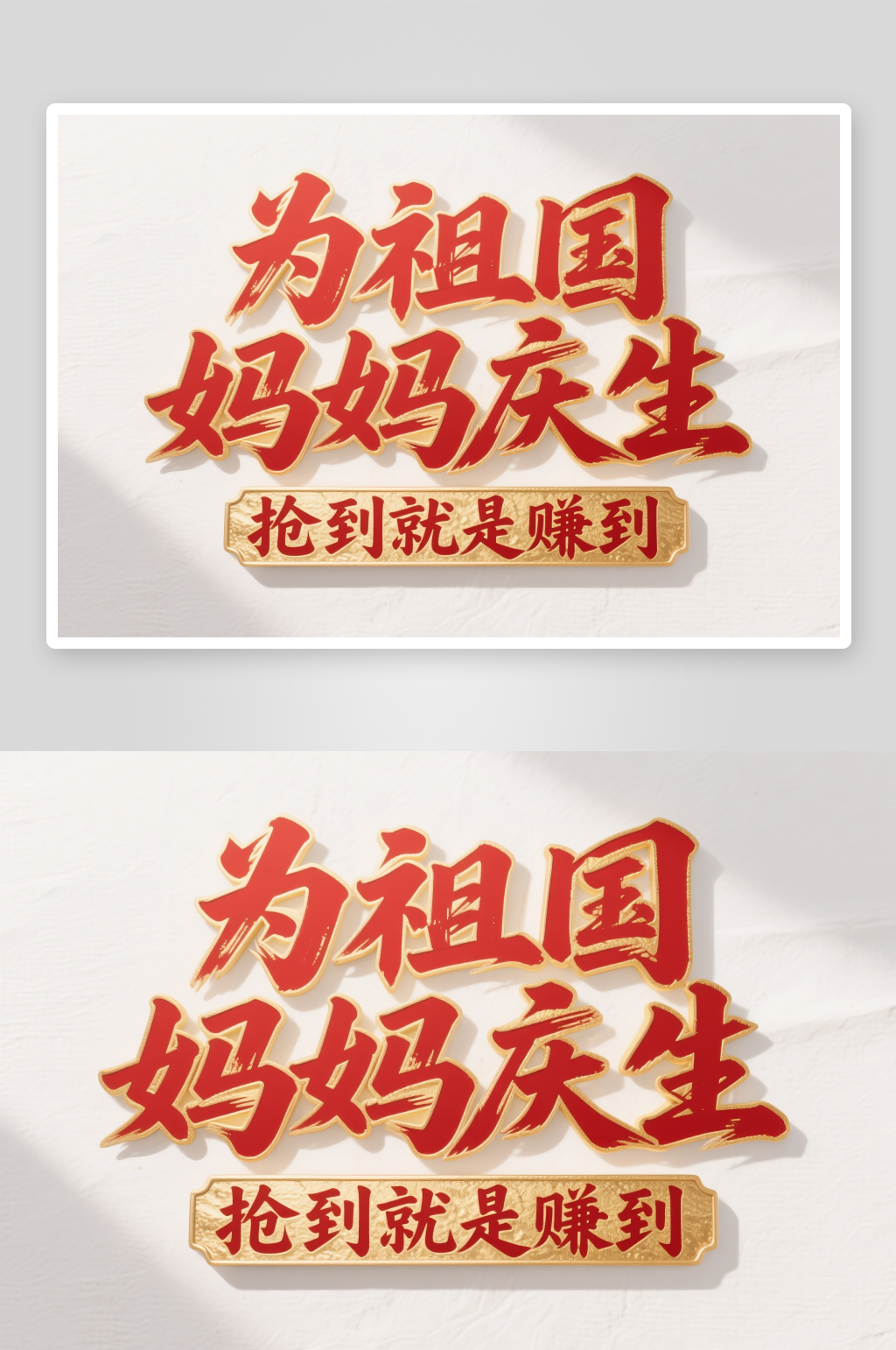 祖国庆生十一国庆节创意艺术字字体设计素材