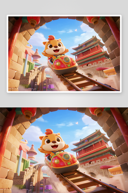 十一国庆节红色爱国人物插画素材-众图网