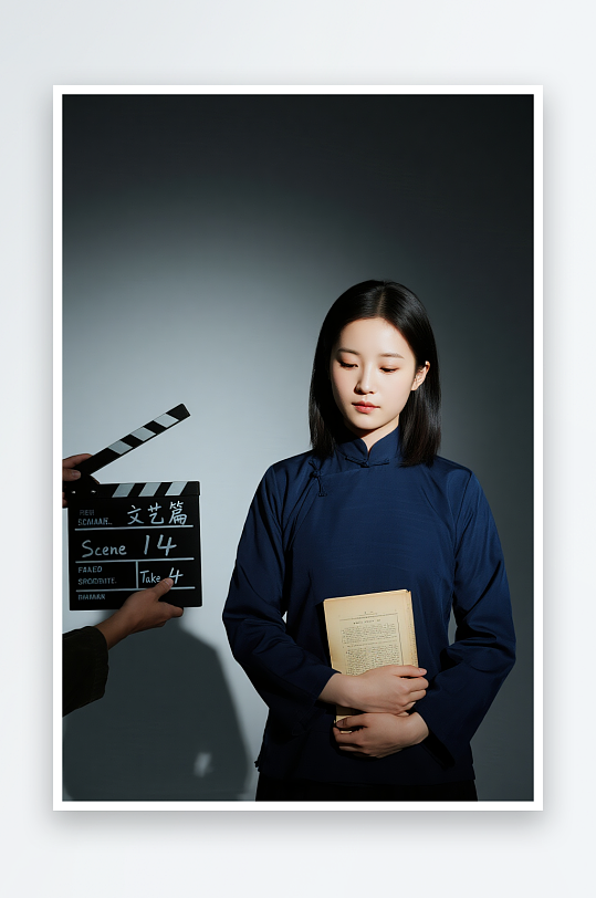 演员演戏拍戏人物摄影图