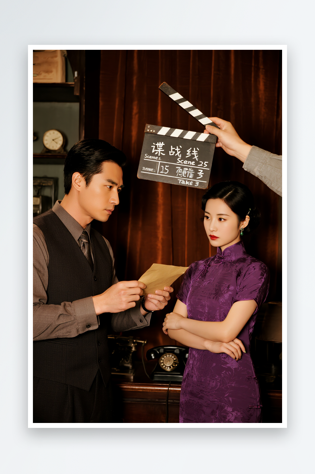 年代剧演员演员明星人物摄影图素材