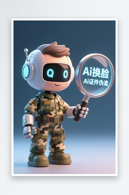 卡通网络安全全民反诈预防电信诈骗人物插画-众图网