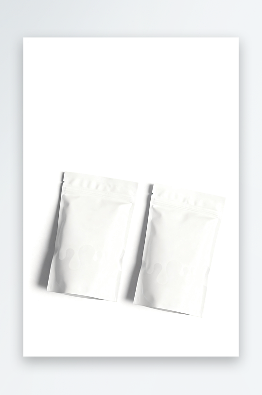 食物包装袋装牛奶酸奶饮品包装样机
