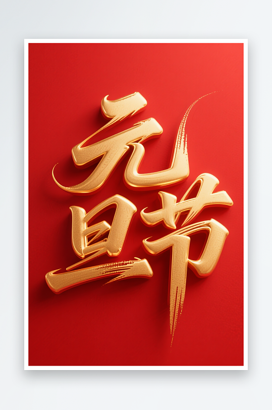 元旦节快2026年元旦节艺术字字体设计-众图网