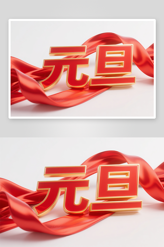 毛笔元旦2026年元旦节艺术字字体设计-众图网