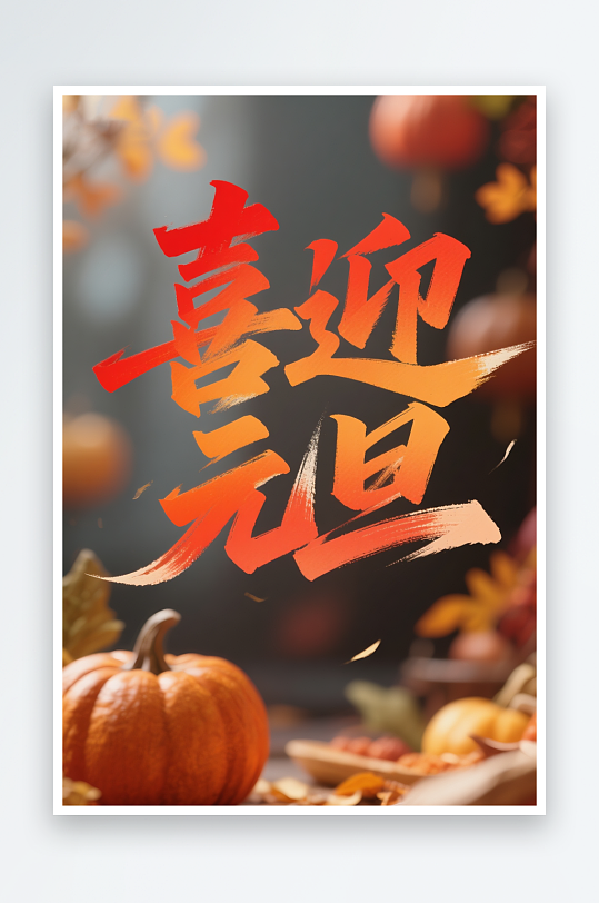 喜迎元旦2026年元旦节艺术字字体设计-众图网