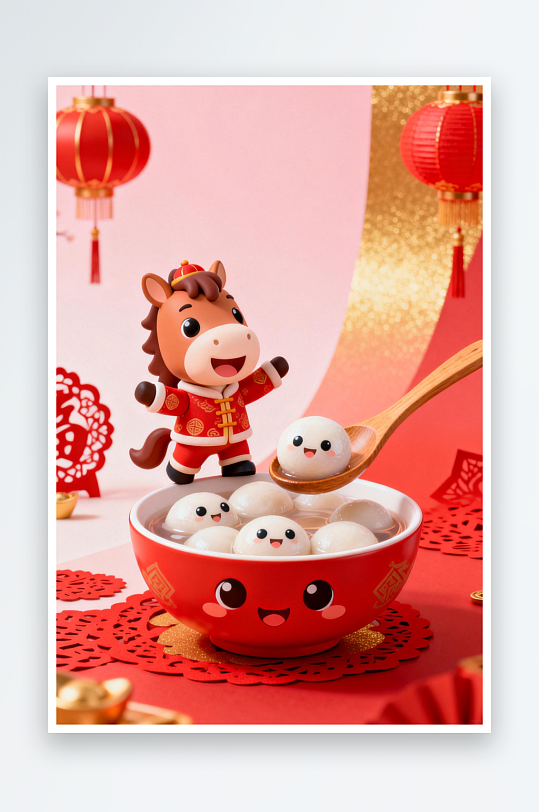 马年对联素材_马年对联模板_马年对联设计图片免费下载-众图网