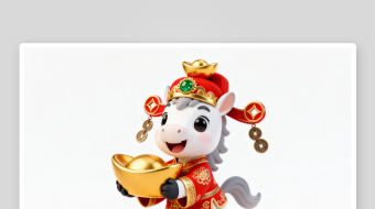 年会背2026年马年新年横版MP4视频-众图网