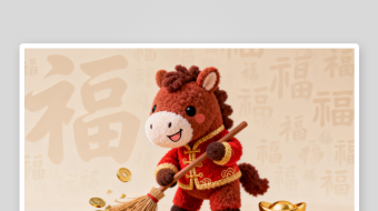 年会背2026年马年新年横版MP4视频-众图网