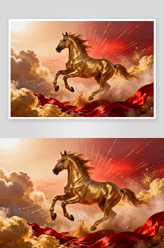 年会背2026年马年新年横版MP4视频-众图网