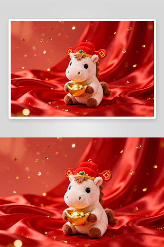 年会背2026年马年新年横版MP4视频-众图网