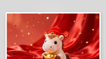 年会背2026年马年新年横版MP4视频-众图网