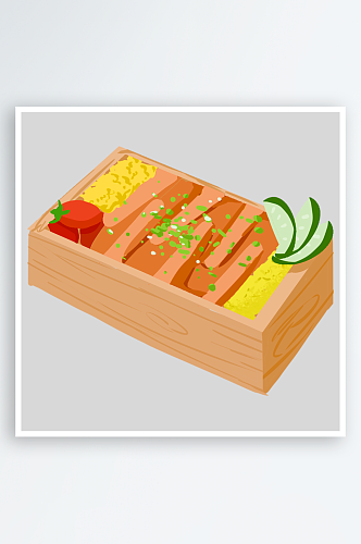 小吃火锅插画手绘美食元素