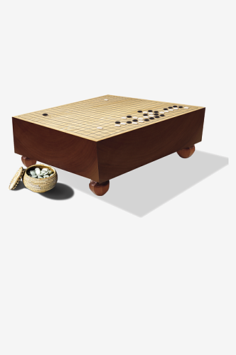 3D立体图标中式下棋围棋图标元素