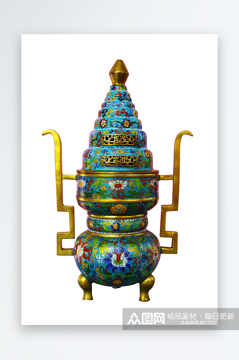 中式瓷器花瓶国风国潮艺术品收藏品素材