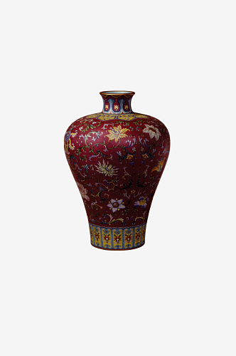 中式瓷器花瓶国风国潮艺术品收藏品