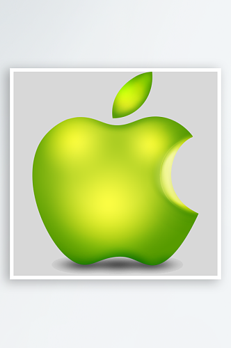 图标3Dlogo苹果标志手机元素