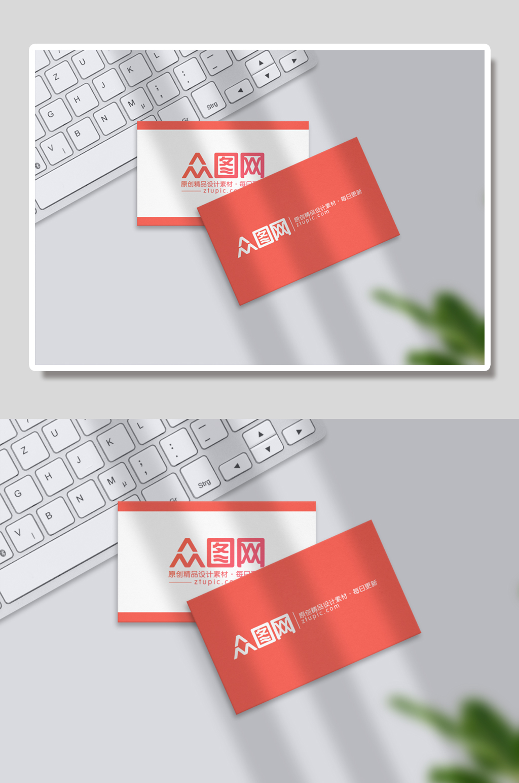 现代办公名片提案样机素材