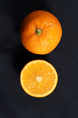橙子照片水果摄影图杂志海报插图手机壁纸