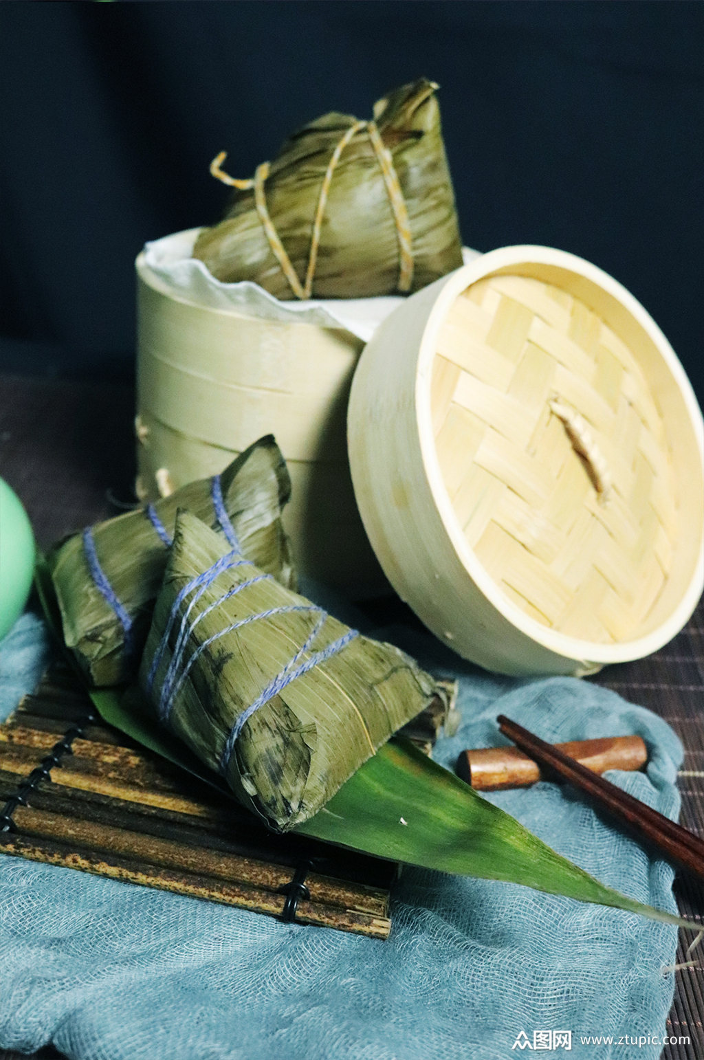端午节摄影图照片粽子摄影静物摄影中国风素材