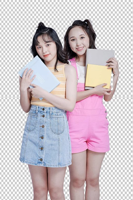 女生学生人物免抠png摄影图照片