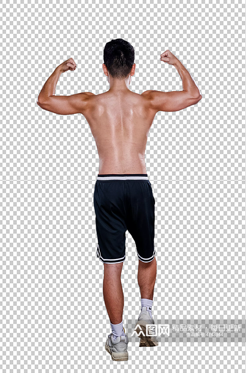 健身教练男性健身器材摄影图免扣png素材
