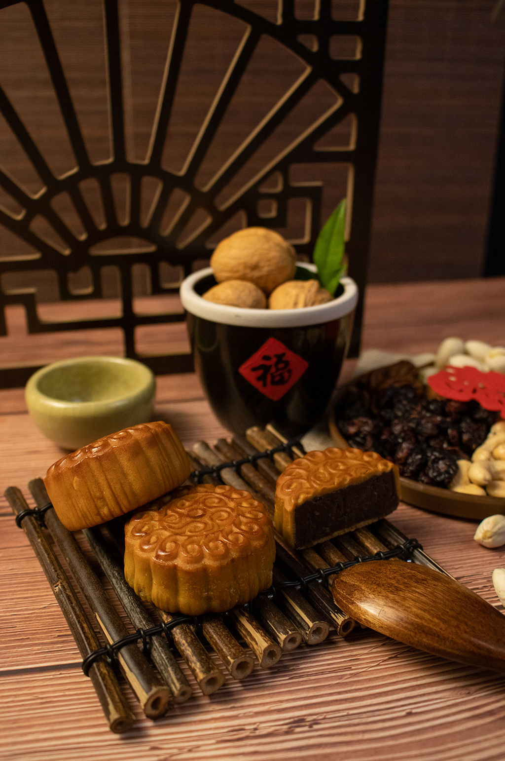 中秋节月饼传统节日中秋摄影图素材素材