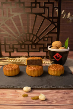 中秋节月饼传统节日中秋摄影图素材