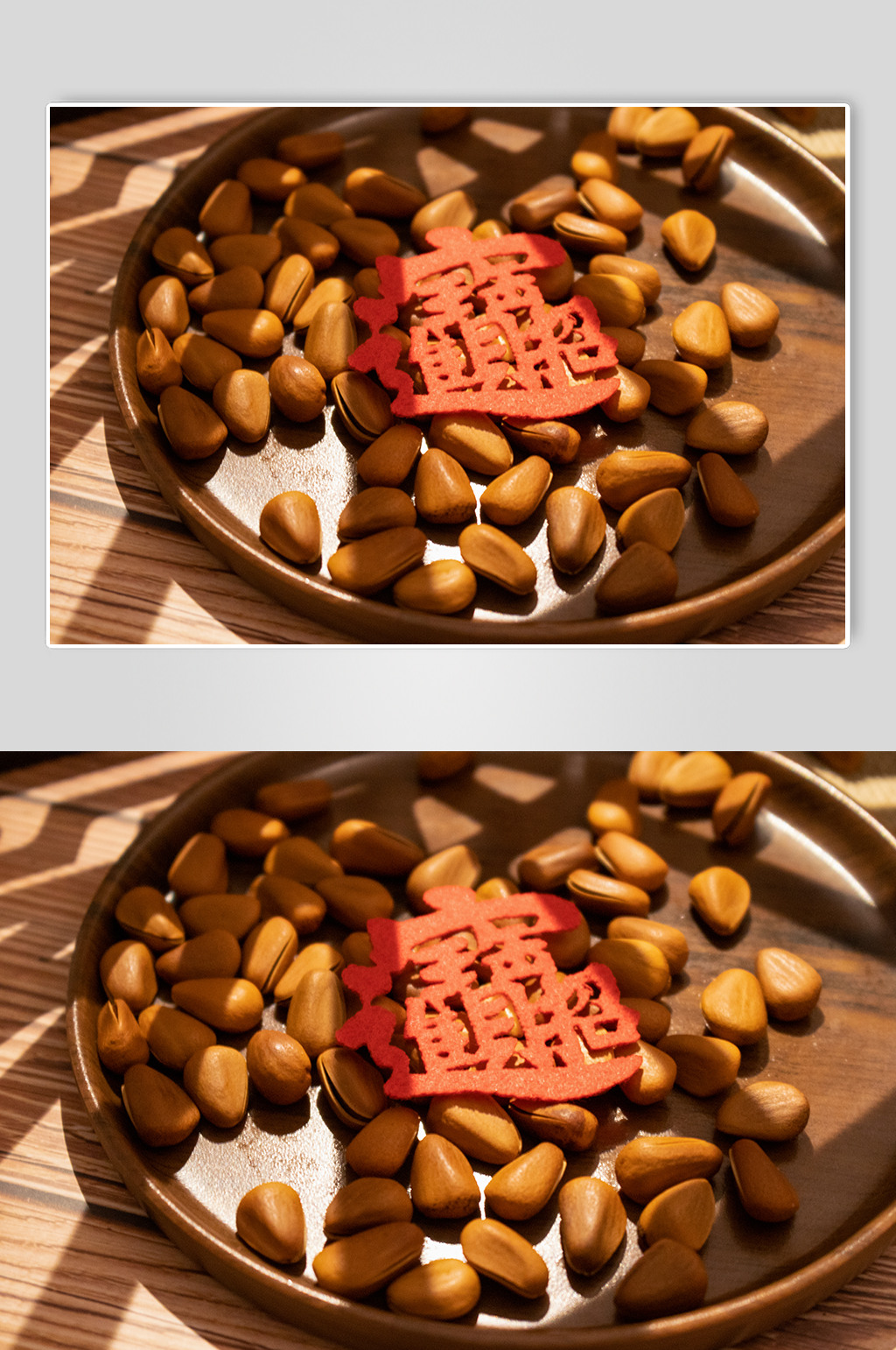 中国风松子年货坚果干果摄影图照片素材