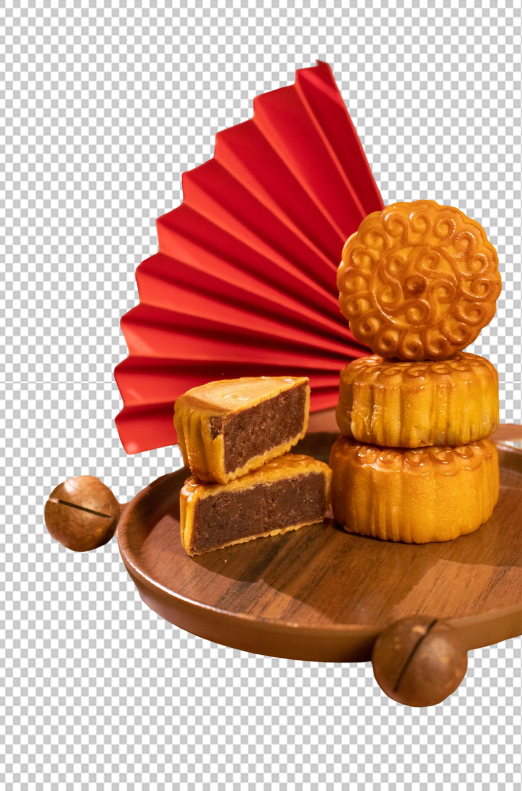 中国风月饼中秋节传统节日免扣png摄影图素材