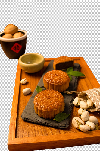 中国风月饼中秋节传统节日免扣png摄影图