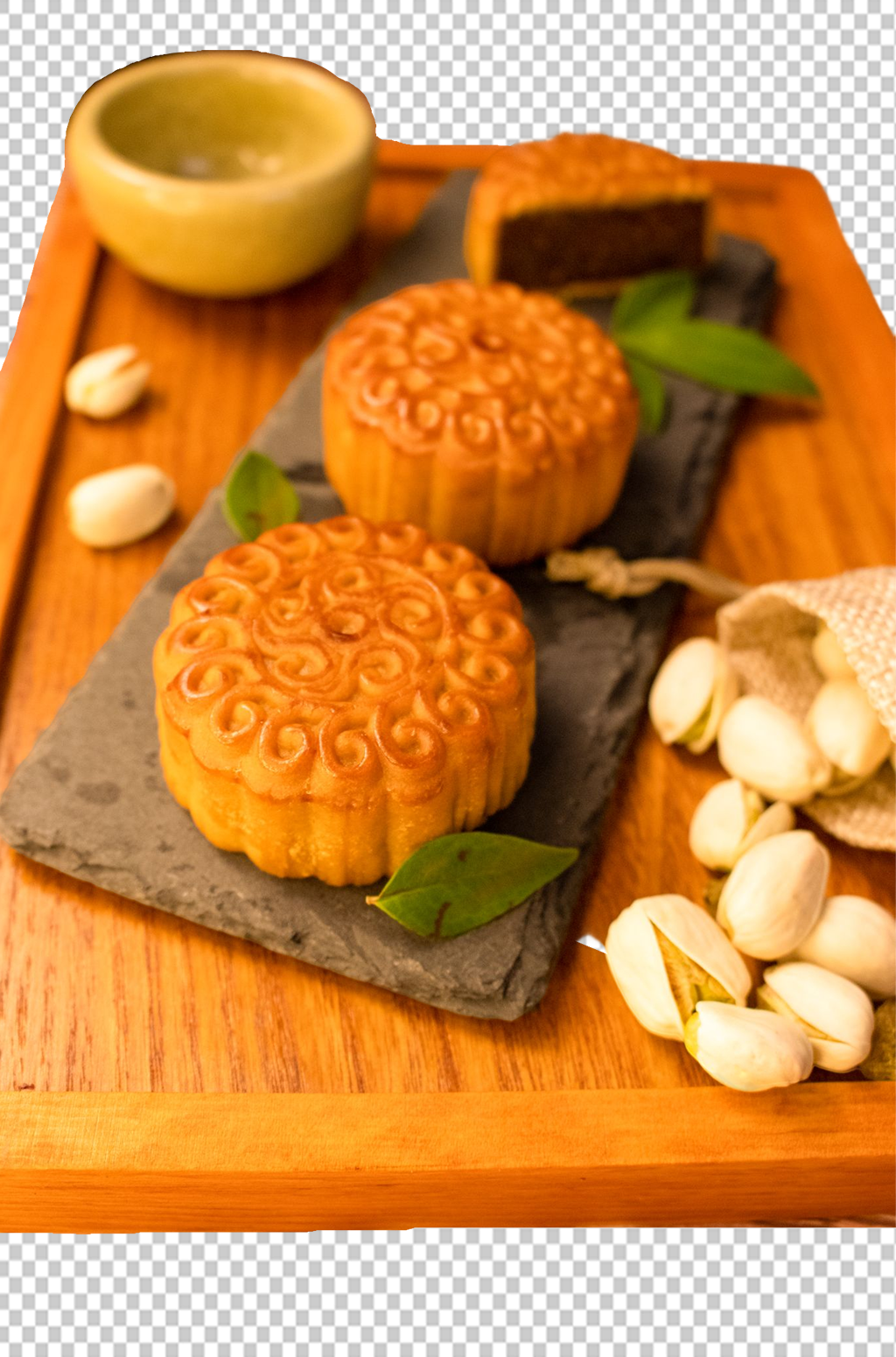 中国风月饼中秋节传统节日免扣png摄影图素材