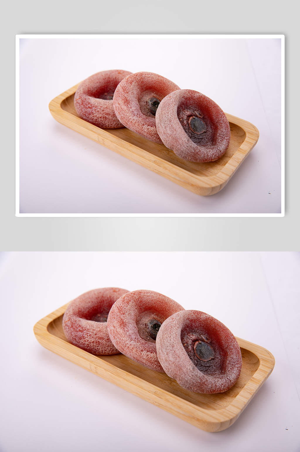 年货零食蜜饯果脯柿饼柿子摄影图照片素材