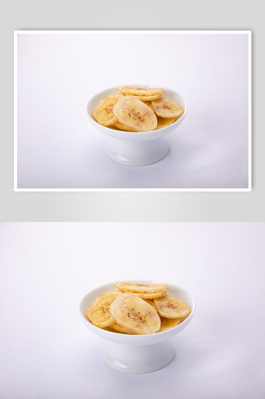 零食年货香蕉干果干摄影图照片