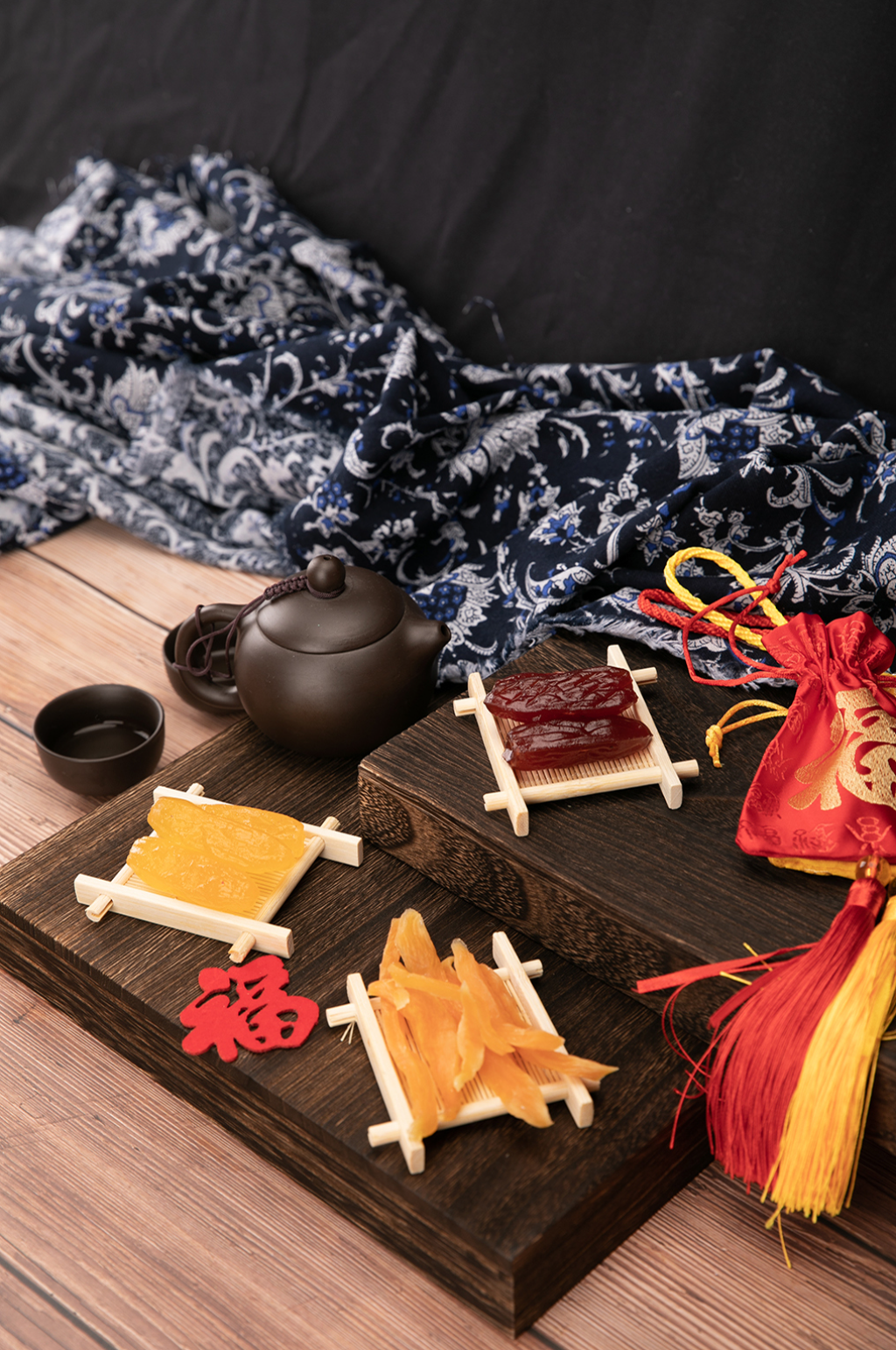 中国风果脯地瓜干红薯干摄影图照片素材