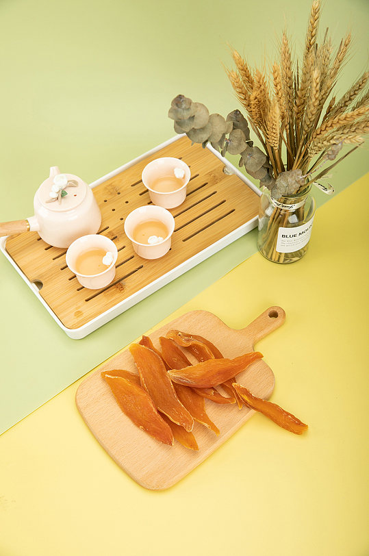 红薯干地瓜干红薯条果脯零食年货摄影图-众图网