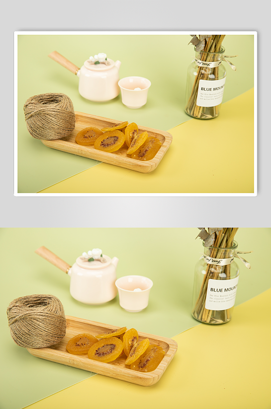 零食年货果干奇异果脯摄影图照片-众图网