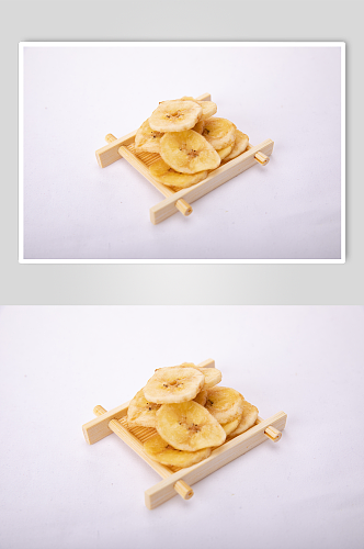 零食年货零食年货香蕉干果干摄影图照片