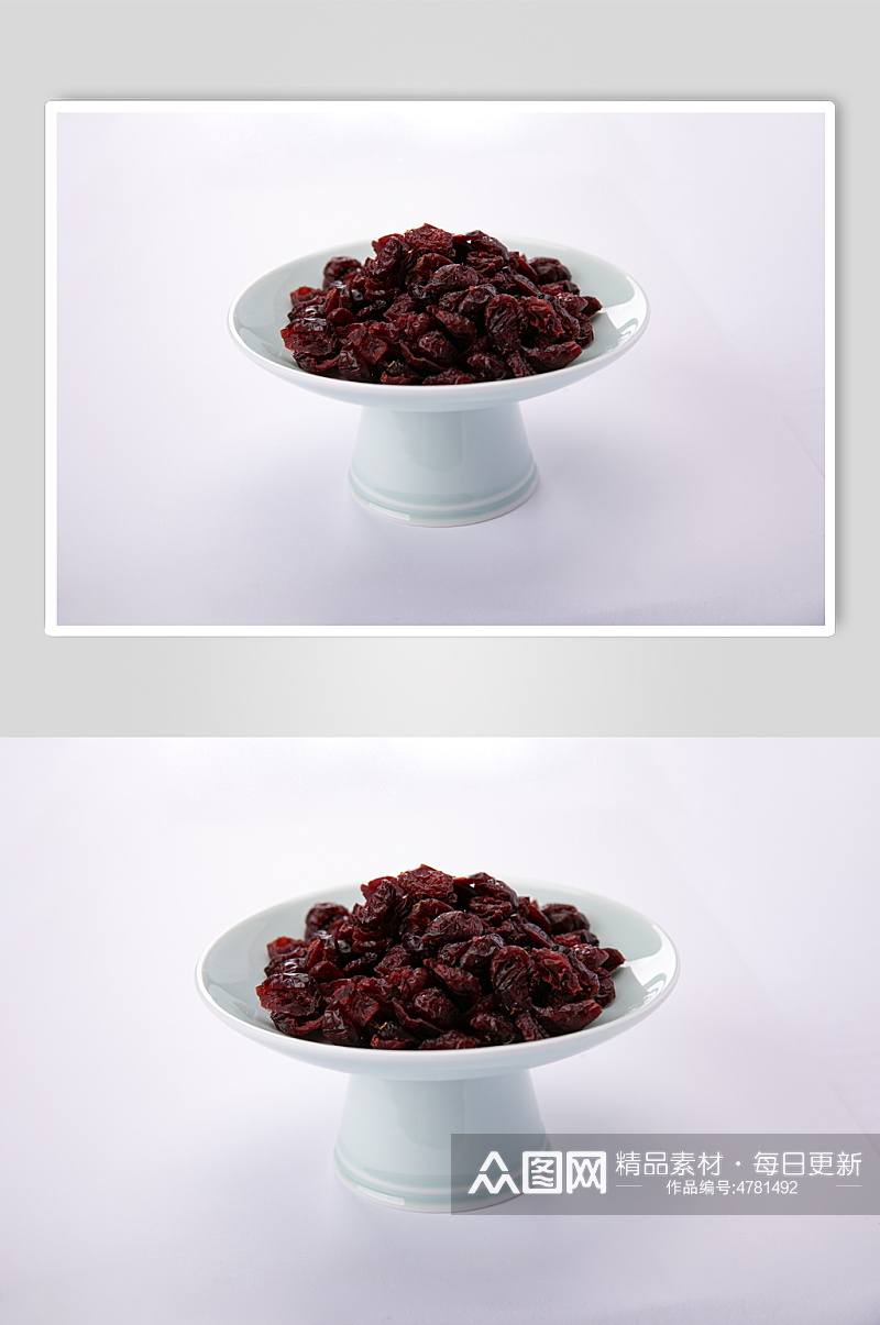 年货蔓越莓果干蜜饯果摄影图照片素材