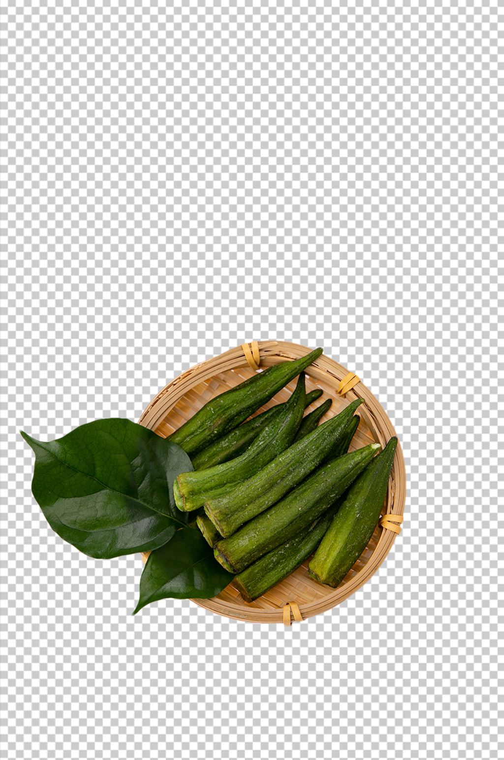 年货零食秋葵冻干蜜饯果脯免扣png素材