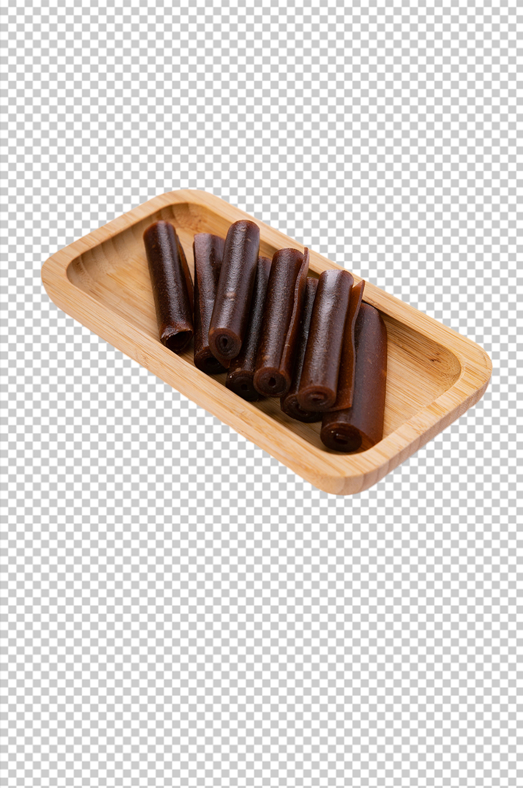零食年货果丹皮山楂卷果脯免扣png素材