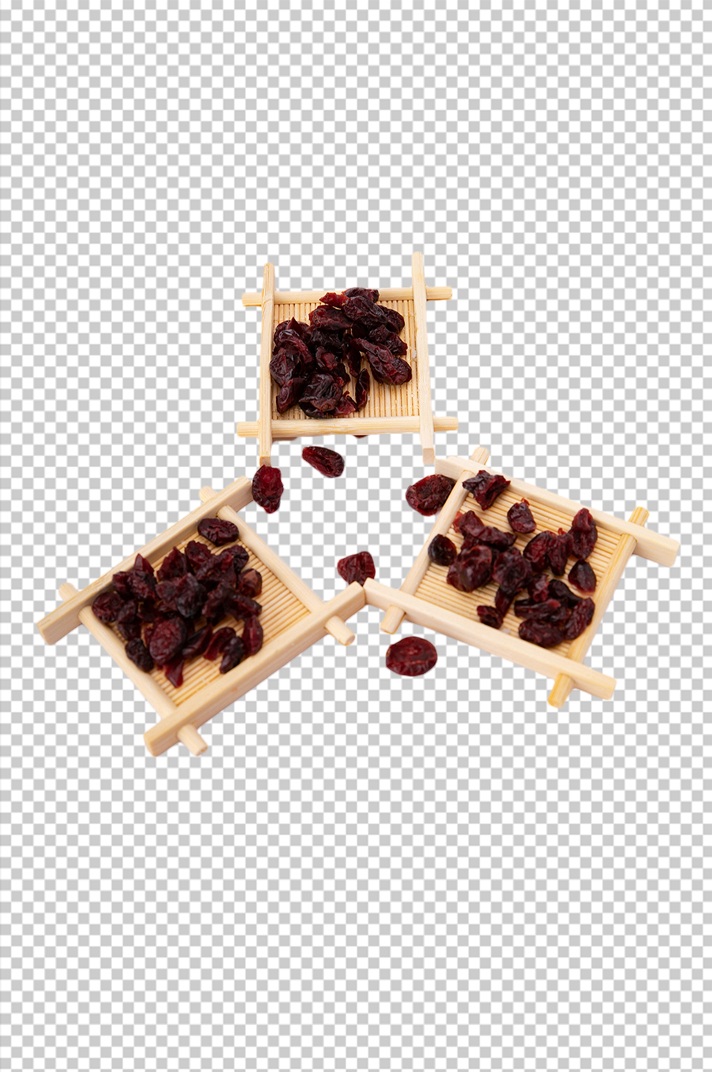 年货零食蔓越莓干蜜饯干果脯免扣png素材