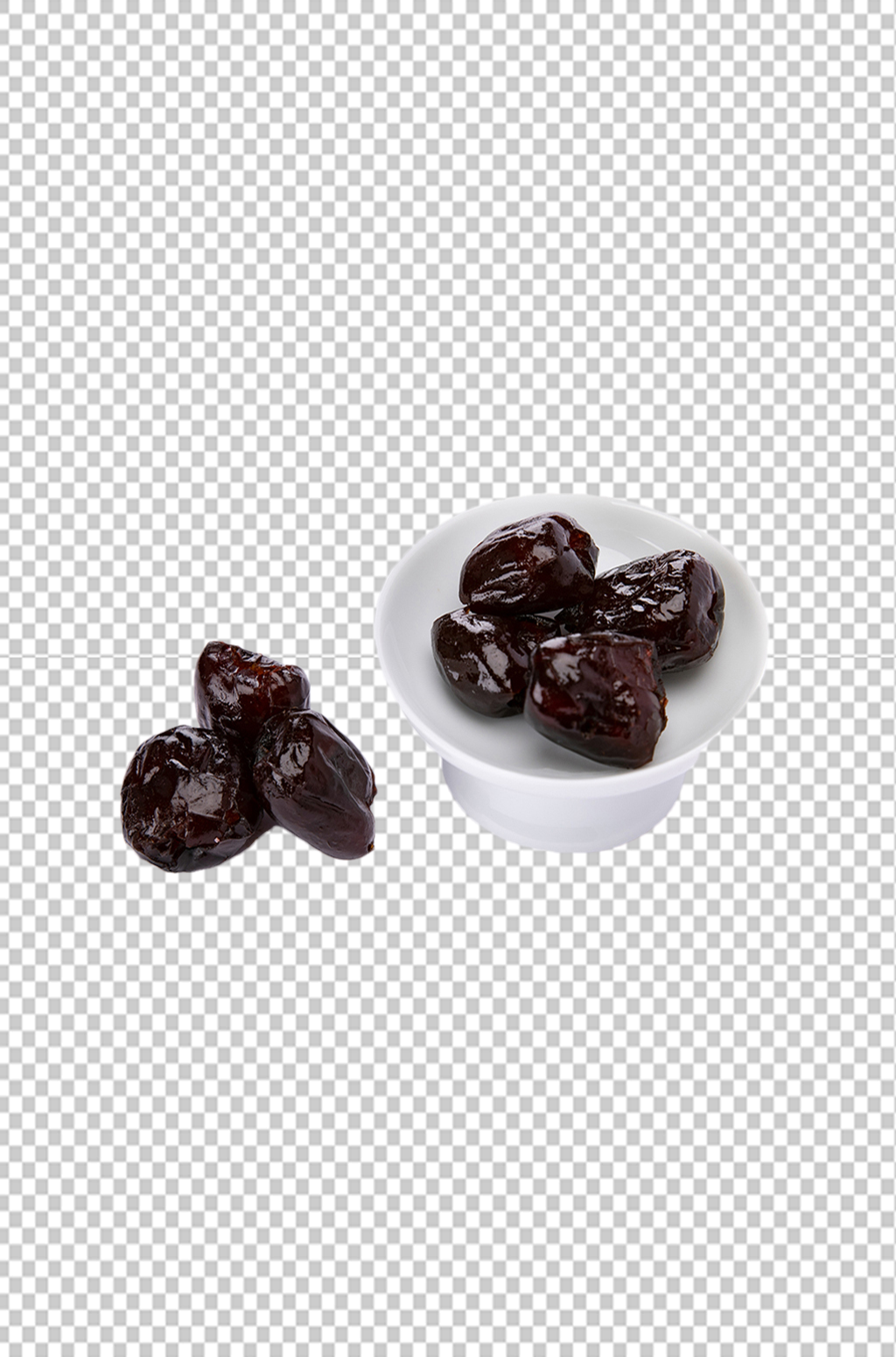 脆冬枣红枣果干蜜饯年货零食免扣png素材