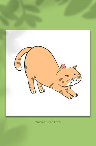 小猫咪插画元素4
