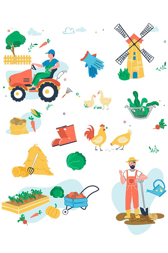 农业生产元素合集